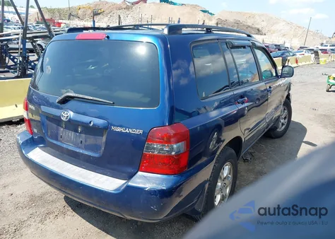 2004 Toyota Highlander V6 z USA, uszkodzony, nr VIN JTEDP21A440012024